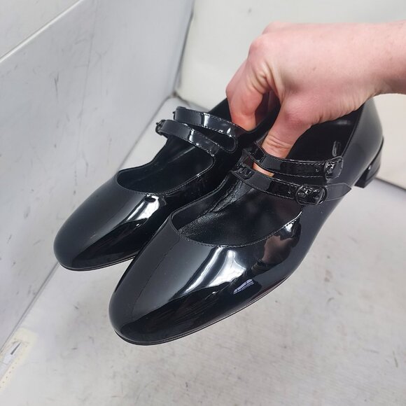 Christian Louboutin Black Sweet Jane Ballerina Flat Shoe - Picture 9 of 11